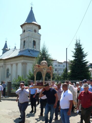 Procesiune religioasă de Sfântul Ilie, la Fălticeni