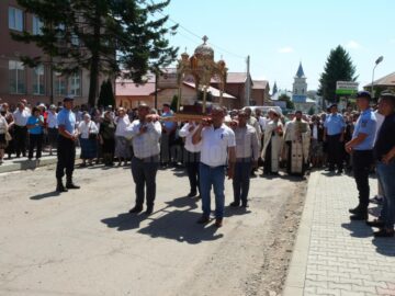 Procesiune religioasă de Sfântul Ilie, la Fălticeni