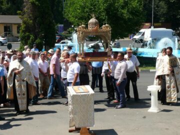 Procesiune religioasă de Sfântul Ilie, la Fălticeni