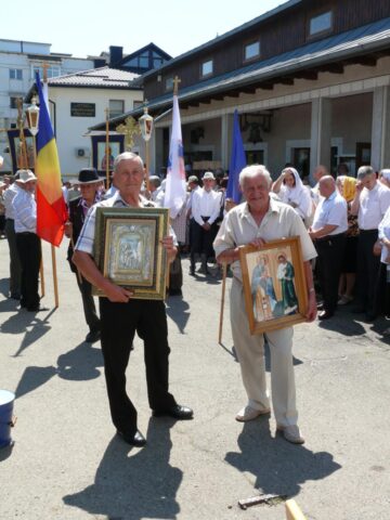 Procesiune religioasă de Sfântul Ilie, la Fălticeni
