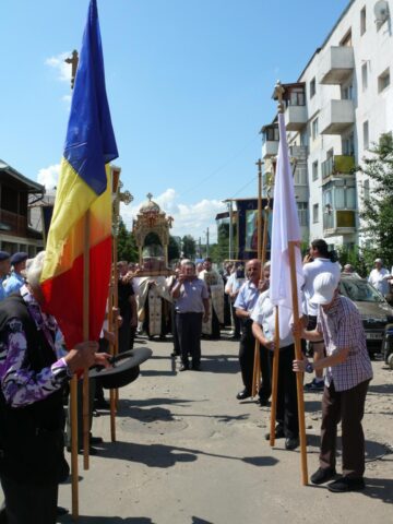 Procesiune religioasă de Sfântul Ilie, la Fălticeni