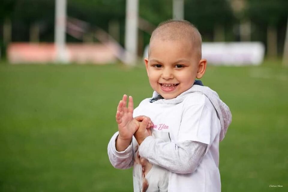 Eliza-Maria Balica, fetița din Fălticeni în vârstă de 3 anișori, diagnosticată cu leucemie limfoblastică acută