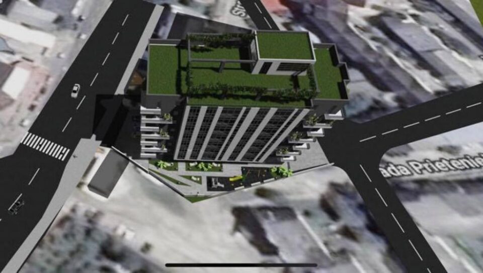 Un bloc turn urmează să fie construit lângă biserica Sf. Andrei, din Burdujeni