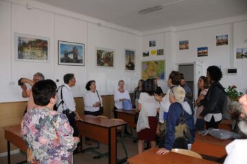 Laborator de limbi străine, renovat în cadrul proiectului