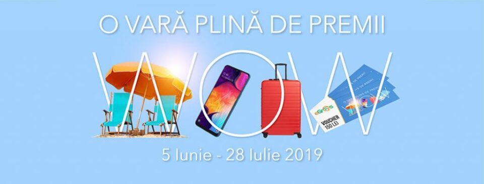 O VARĂ PLINĂ DE PREMII WOW - La Egros Shopping Suceava – un altfel de BAZAR O VARĂ PLINĂ DE PREMII WOW - La Egros Shopping Suceava – un altfel de BAZAR