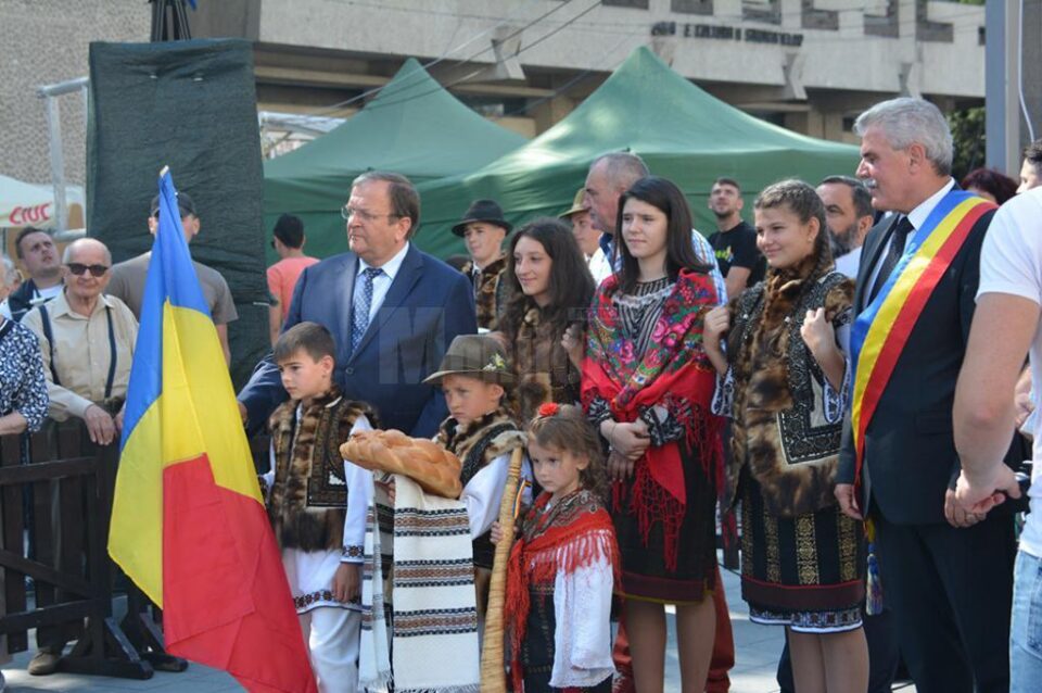 Gheorghe Flutur și Mihăiță Negură au participat la deschiderea oficială a festivalului