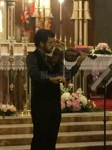 Soprana Simona Mihai, violonistul George Zacharias și pianistul Spyros Souladakis, concert de excepție, sâmbătă, la Biserica Romano-Catolică Suceava