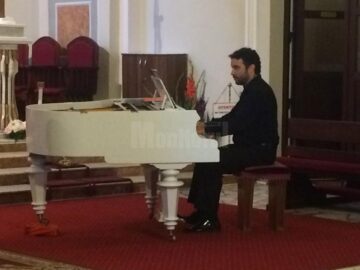 Soprana Simona Mihai, violonistul George Zacharias și pianistul Spyros Souladakis, concert de excepție, sâmbătă, la Biserica Romano-Catolică Suceava