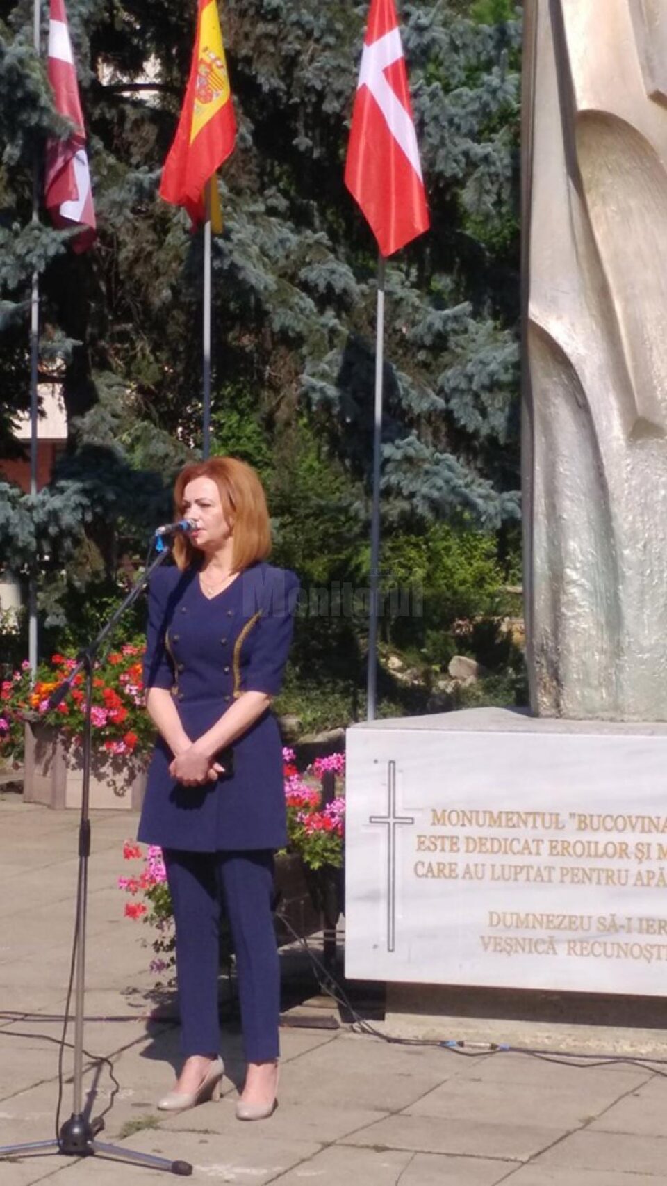 Ziua Imnului Național a fost sărbătorită în Piața „Tricolorului” din Suceava