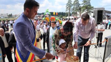 Grădiniță modernă, inaugurată la Poiana Stampei