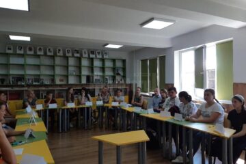 Cu elevii de la Dumbrăveni, despre ce înseamnă să fii jurnalist