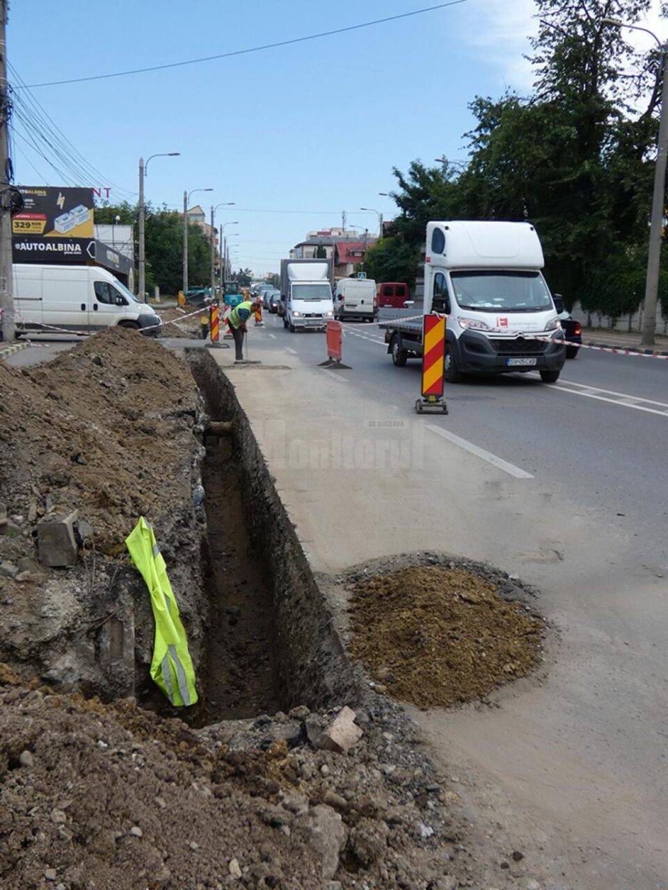Magistrala de gaz metan pentru cartierul Burdujeni, înlocuită pentru a putea alimenta mai mulți consumatori