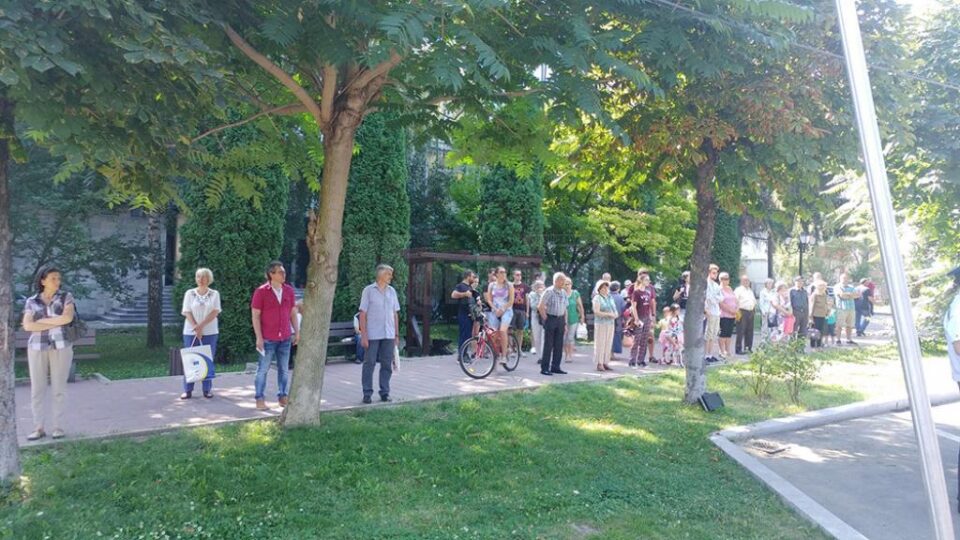 Ziua Imnului Național a fost sărbătorită în Piața „Tricolorului” din Suceava