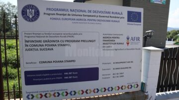 Grădiniță modernă, inaugurată la Poiana Stampei
