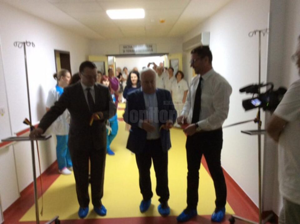 Secția Anestezie Terapie Intensivă a Spitalului Municipal „Sf. Doctori Cosma și Damian” din Rădăuți, inaugurată ieri Secția Anestezie Terapie Intensivă a Spitalului Municipal „Sf. Doctori Cosma și Damian” din Rădăuți, inaugurată ieri