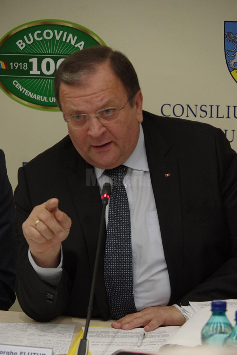 Președintele Consiliului Județean Suceava, Gheorghe Flutur