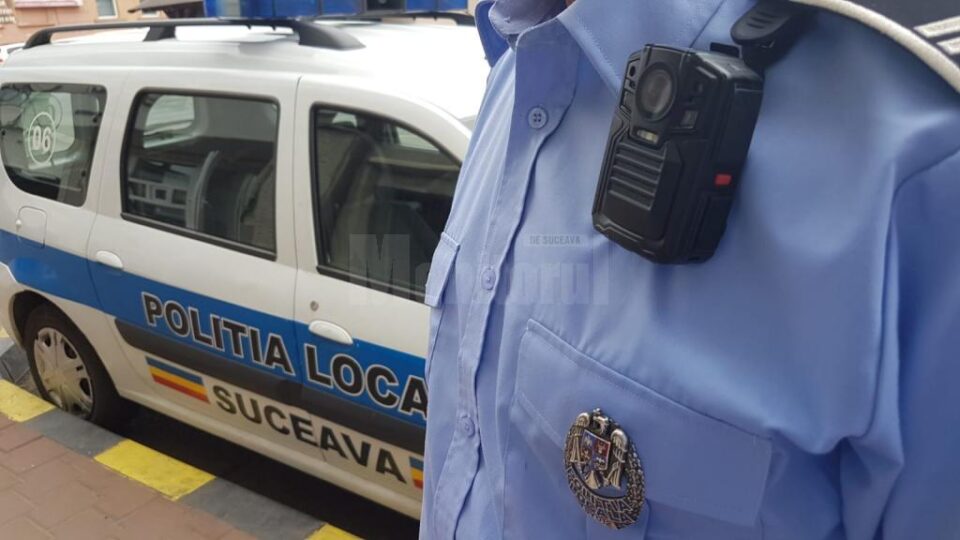 Camera video corporală face acum parte din dotarea patrulelor Poliției Locale Suceava