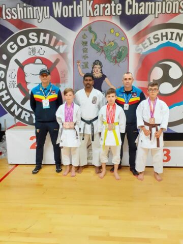 Sportivii suceveni au fost la înălțime la Campionatul Mondial de Arte Marțiale Isshin Ryu