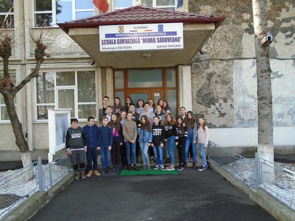 Clasa a VII-a de la Școala Gimnazială „Mihail Sadoveanu” Fălticeni