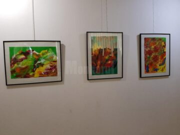 Expoziția personală „Simbioze” a pictoriței Carmen Laura Ohmt, la Rădăuți