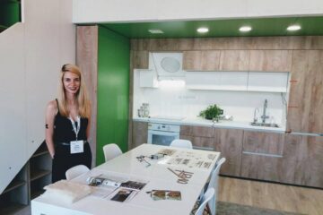 Anca Bodale, tânăra arhitectă din Suceava, în casa Over4