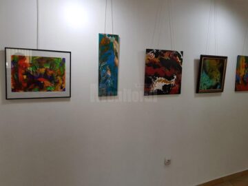 Expoziția personală „Simbioze” a pictoriței Carmen Laura Ohmt, la Rădăuți