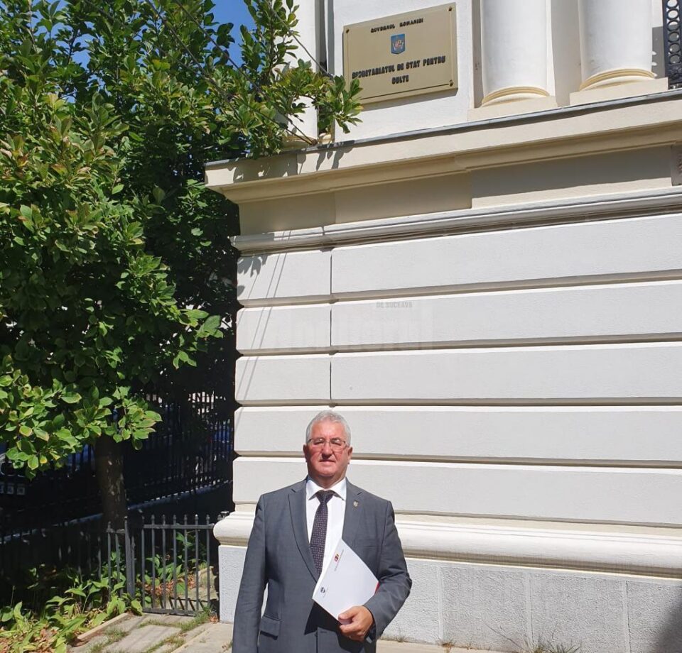 Primarul Ion Lungu la Ministerul Cultelor