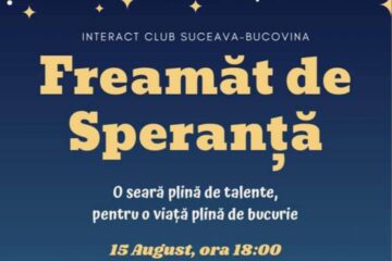 „Freamăt de speranță", eveniment caritabil la Auditorium "Joseph Schmidt"
