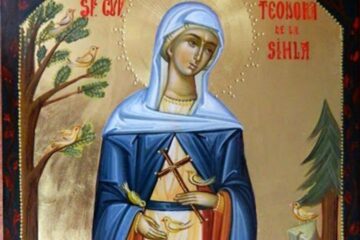 Moaștele Cuvioasei Teodora de la Sihla ‒ în peșteră, spre închinare, peste 100 de ani