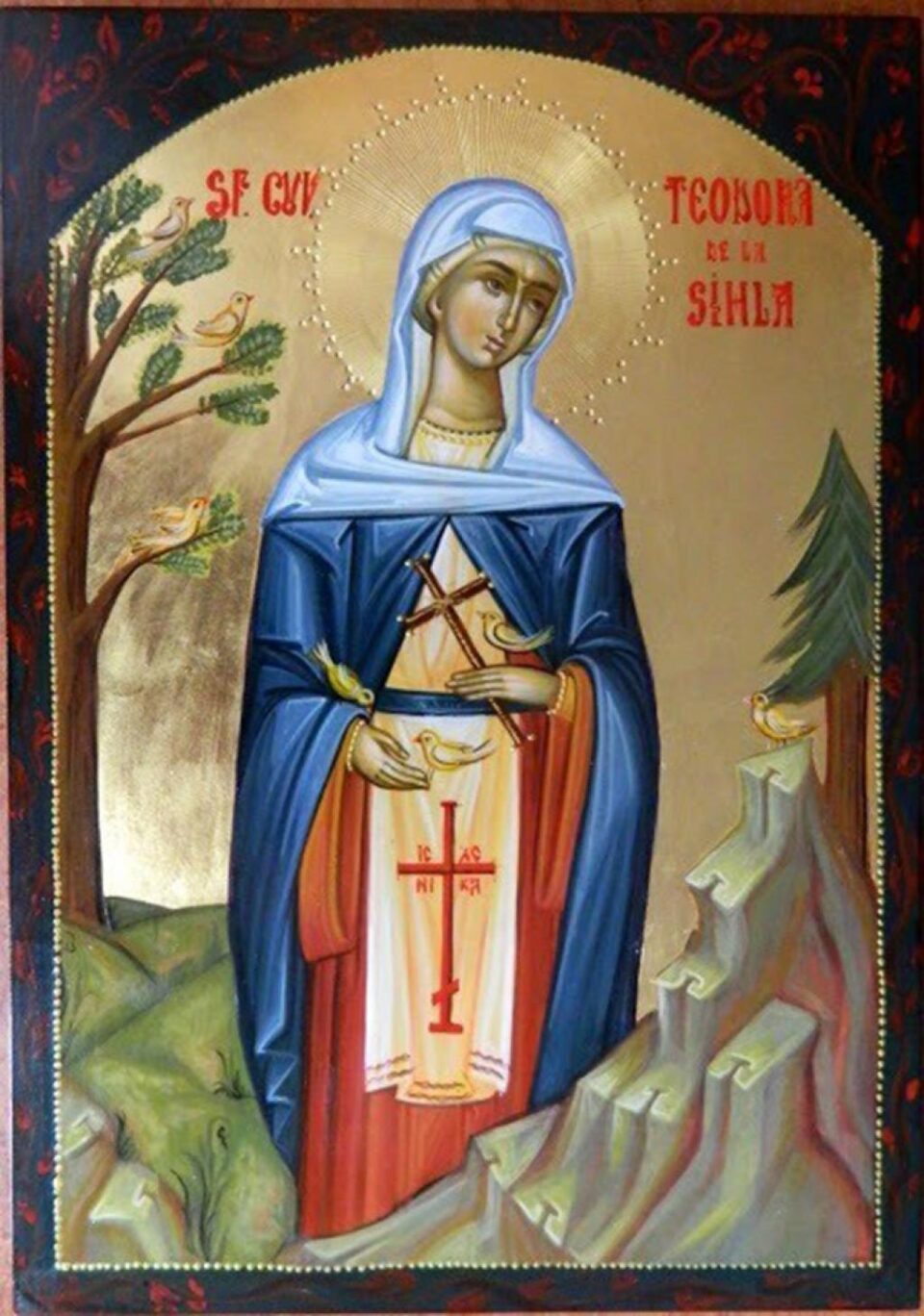 Moaștele Cuvioasei Teodora de la Sihla ‒ în peșteră, spre închinare, peste 100 de ani