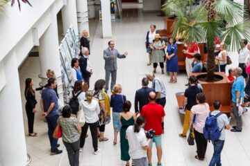 Turul Universității – Atrium, Corp E