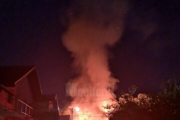 Imagine de coșmar de la locul incendiului