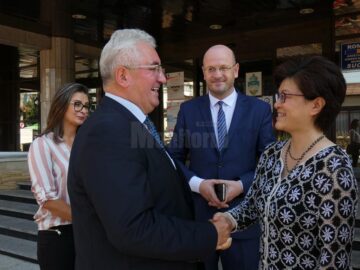 Vizită istorică a ambasadorului Chinei, la Primăria Suceava