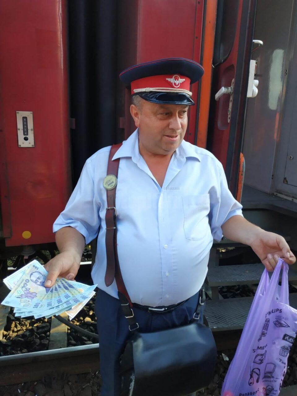 Cornel Grigoriciuc, șeful de tren care a adus banii și actele uitate de proprietar