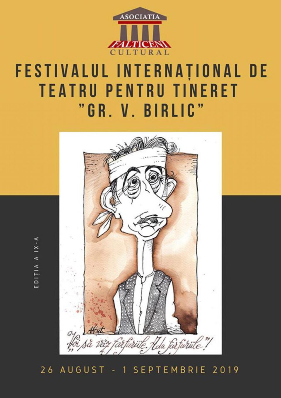 Festivalul Internațional de Teatru pentru Tineret „Grigore Vasiliu Birlic”, ediția a noua