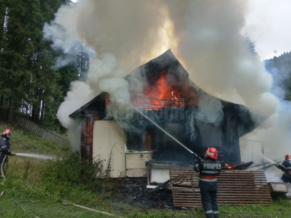 Incendiul a fost violent