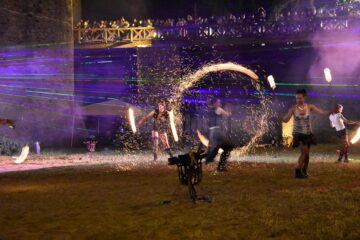 Spectacole cu foc și lasere la a XIII-a ediție a Festivalului Medieval de la Suceava