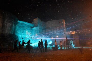 Spectacole cu foc și lasere la a XIII-a ediție a Festivalului Medieval de la Suceava