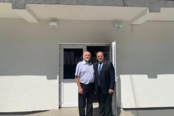 Gheorghe Flutur a fost prezent la inaugurarea noului sediu al Primăriei Bunești