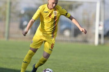 Sebastian Nechita a punctat din nou pentru naționala de juniori a României