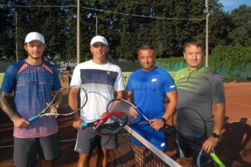 Perechile Petruneac și Darea au jucat în meciul de deschidere al Cupei Select