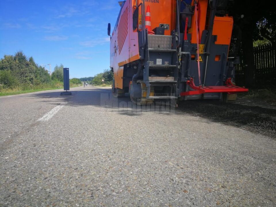 Lucrările începute pe sectorul Păltinoasa - Vârfu Dealului