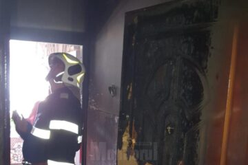 Explozie la o garsonieră din Burdujeni