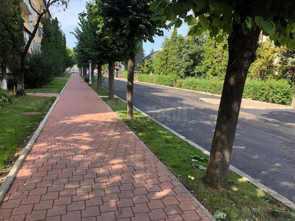 Lucrările de modernizare s-au finalizat pe strada Anastasie Crimca