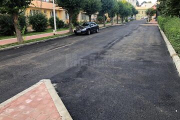 Lucrările de modernizare s-au finalizat pe strada Anastasie Crimca