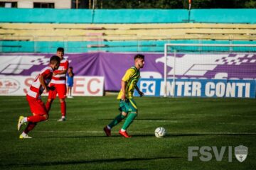 Aurel June a fost convocat la lotul național Under 19 al României. Foto: Costi Solovăstru