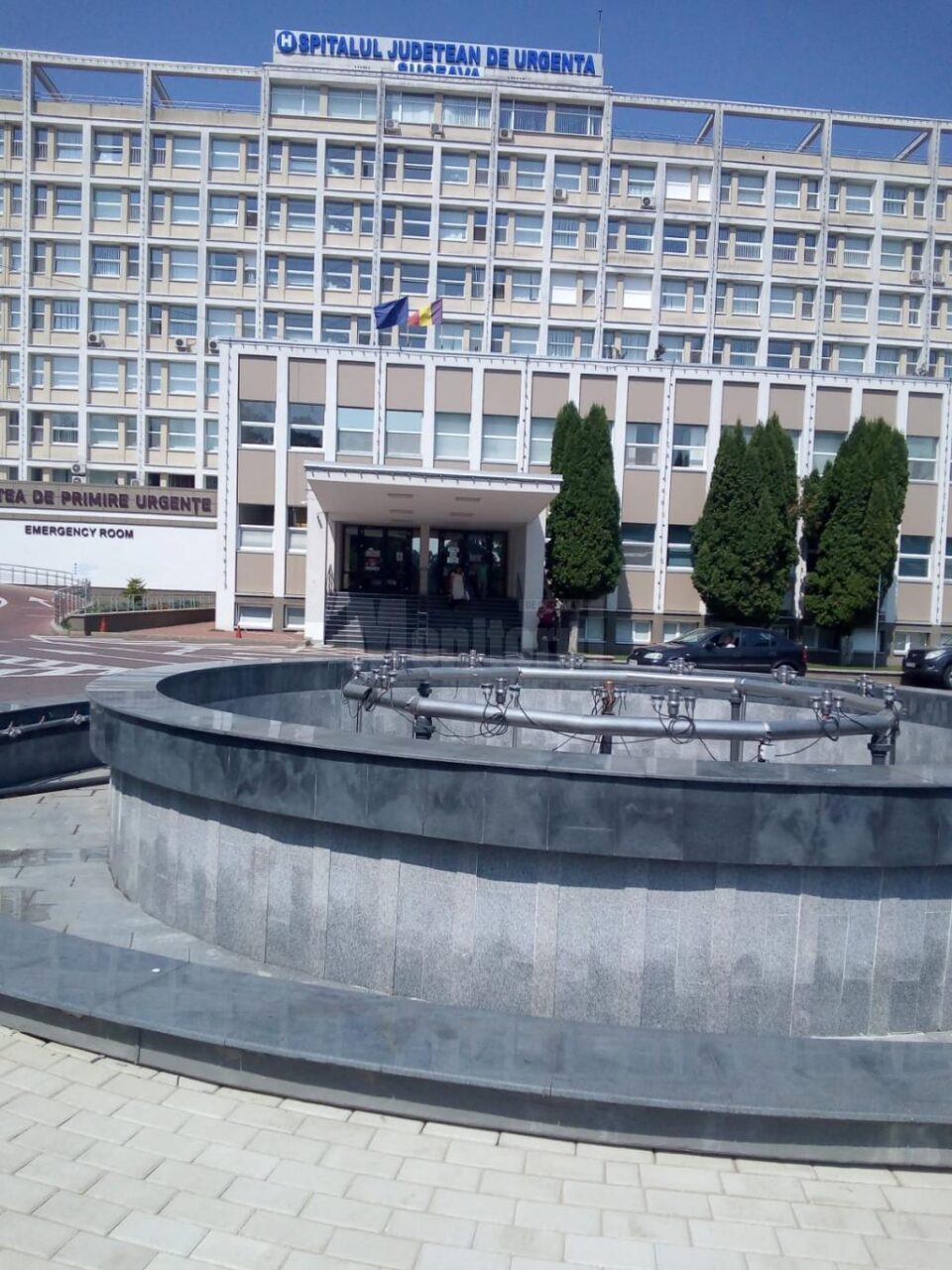 Fântâna arteziană de la Spitalul de Urgență Suceava, funcțională de luna viitoare