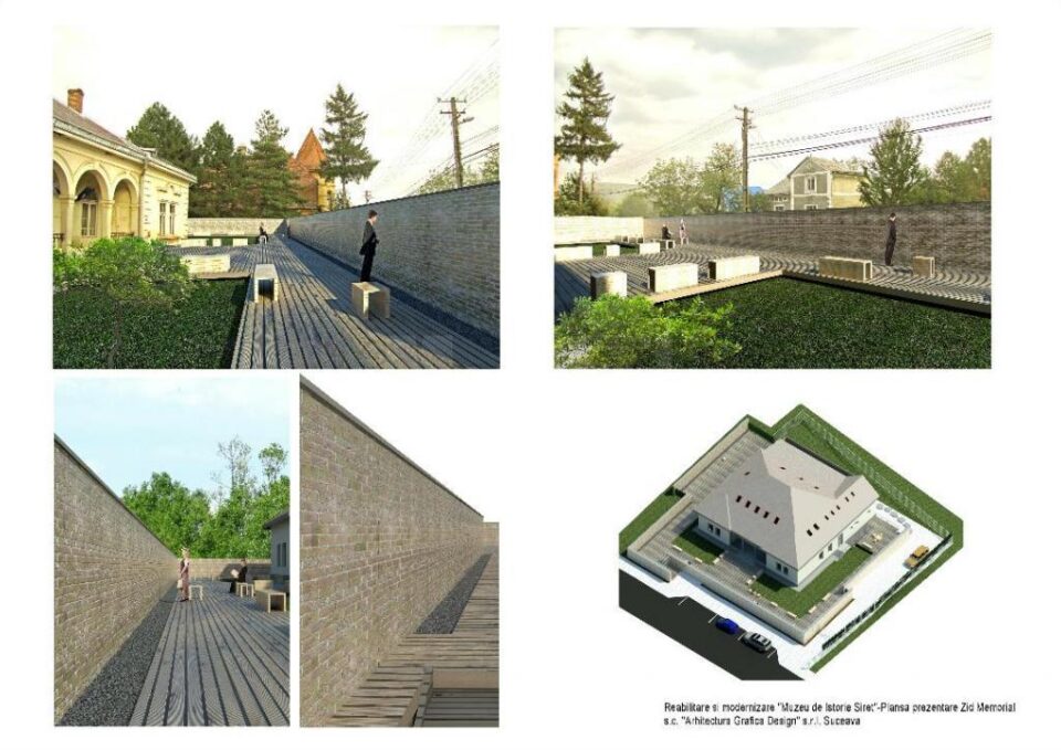 Memorial al Holocaustului evreilor din Bucovina, la Muzeul de Istorie din Siret