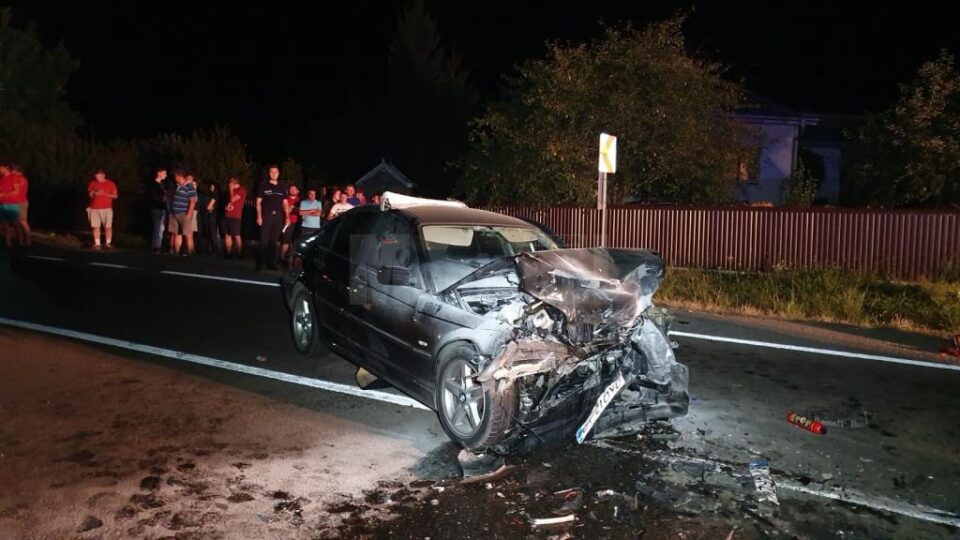 BMW-ul care a intrat pe contrasens