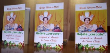 Cu spirit Actrița Draga Olteanu Matei a lansat la Fălticeni cartea „Rețete , versificate și... desenate de Coana Chirița”